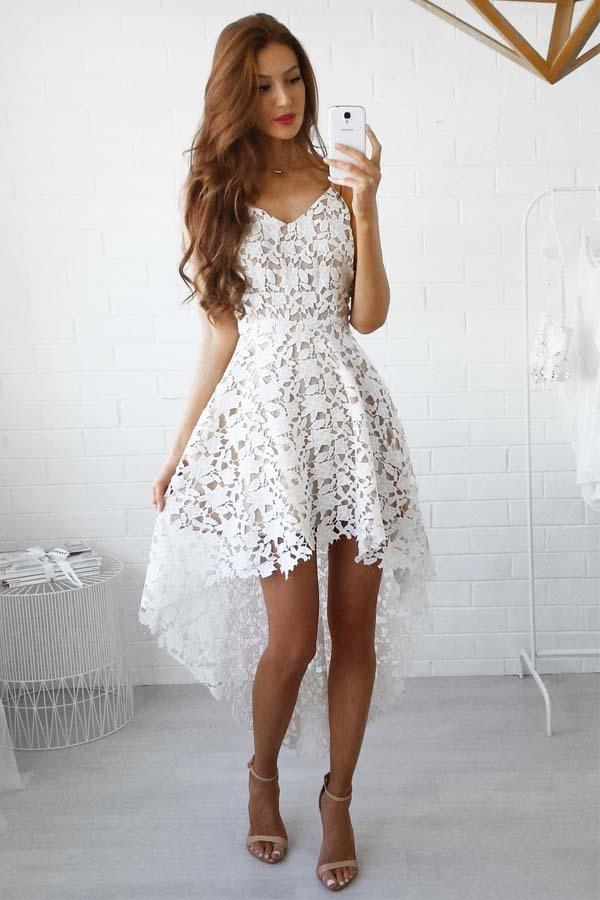 white party dress